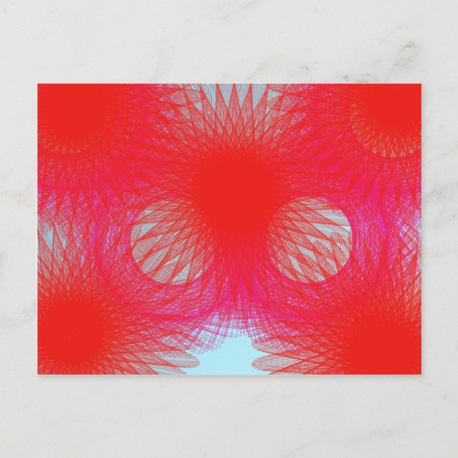 Cartão Postal remendo vermelho (Frente)