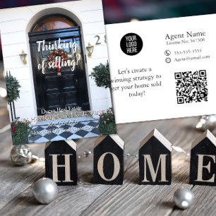 Cartão Postal remessa de natal referência marketing imobiliário 