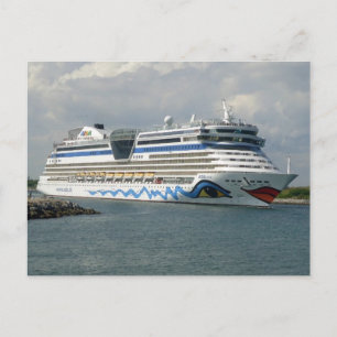 Cartão Postal Remessa sorridente no canal