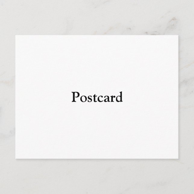 Cartão Postal Remove This Text & Add Your Own Design Matte (Frente)