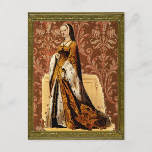 Cartão Postal Renaissance Lady