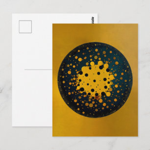 Cartão Postal Renascimento – Círculo Abstrato de Emergência
