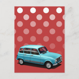Cartão Postal Renault 4L