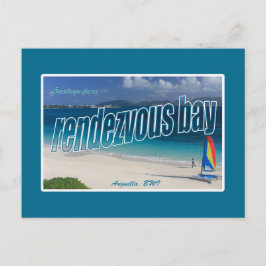 Cartão Postal Rendezvous Bay, Cartão-postal Anguilla