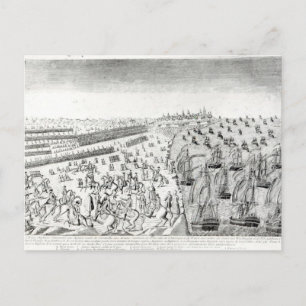 Cartão Postal Rendição em Yorktown, 1781
