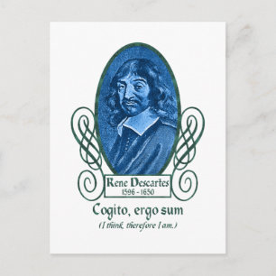 Cartão Postal René Descartes