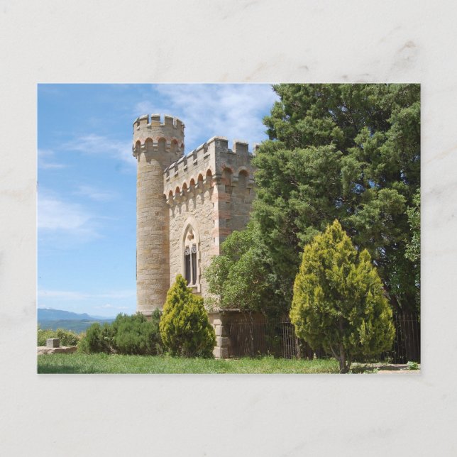 Cartão Postal Rennes Le Chateau (Frente)