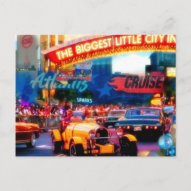 Cartão Postal Reno Event (Frente)