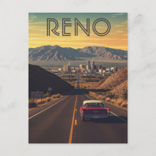 Cartão Postal Reno Nevada Viagem