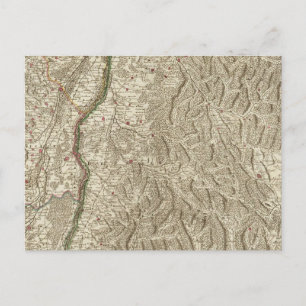 Cartão Postal Reno River Valley, França