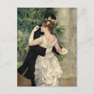 Cartão Postal Renoir Dançando na Cidade de Belas Artes