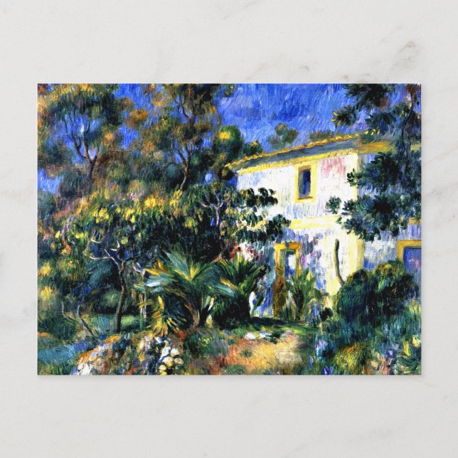 Cartão Postal Renoir: Paisagem Argelina (Frente)