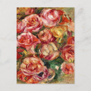 Cartão Postal Renoir - Pulverização dos Rosas