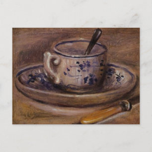 Cartão Postal Renoir's Cup e Saucer Still Life