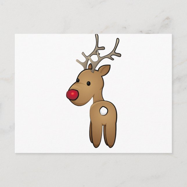 Cartão Postal Rentier (Frente)