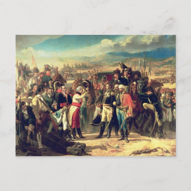 Cartão Postal Renúncia de Bailen, 23 de julho de 1808 (Frente)