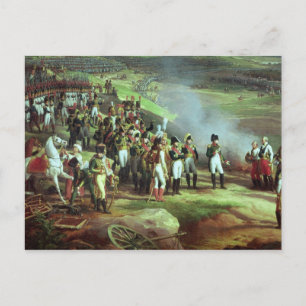 Cartão Postal Renúncia de Ulm, detalhe de Napoleão, 1815