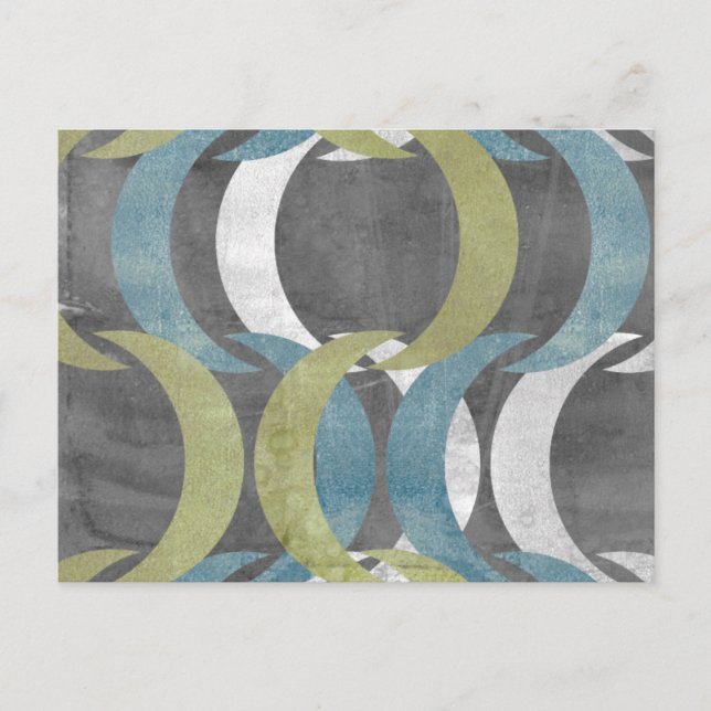 Cartão Postal Repetição Geométrica I (Frente)