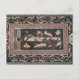 Cartão Postal Representação de um mosaico