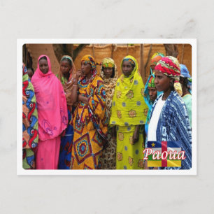 Cartão Postal República Centro-Africana - Paoua -