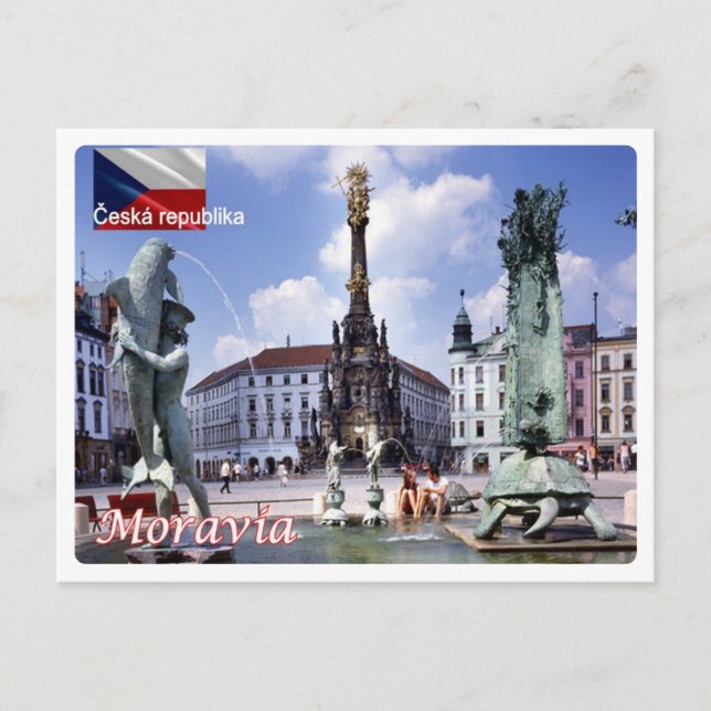 Cartão Postal República Checa - Morávia - (Frente)