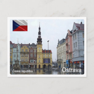 Cartão Postal República Checa - Ostrava -