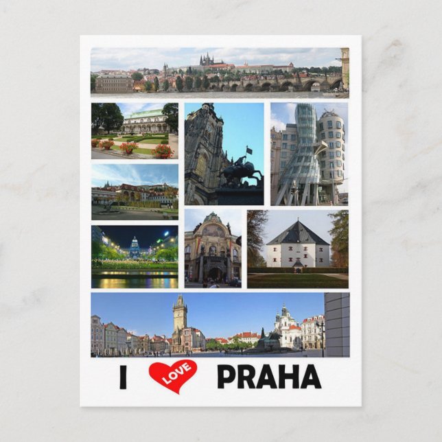 Cartão Postal República Checa - Praha - (Frente)