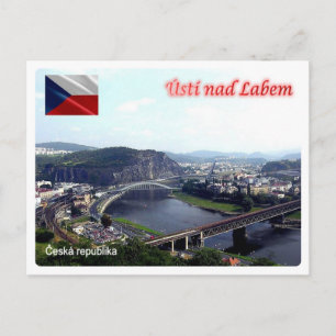 Cartão Postal República Checa - Usti Nad Labem -