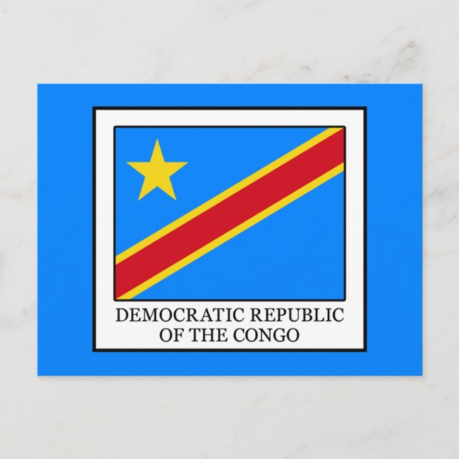 Cartão Postal República Democrática do Congo (Frente)
