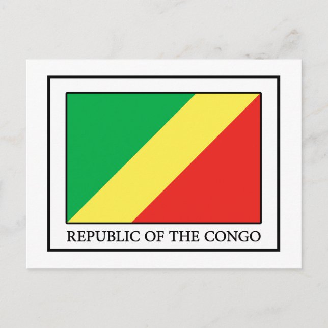 Cartão Postal República do Congo (Frente)