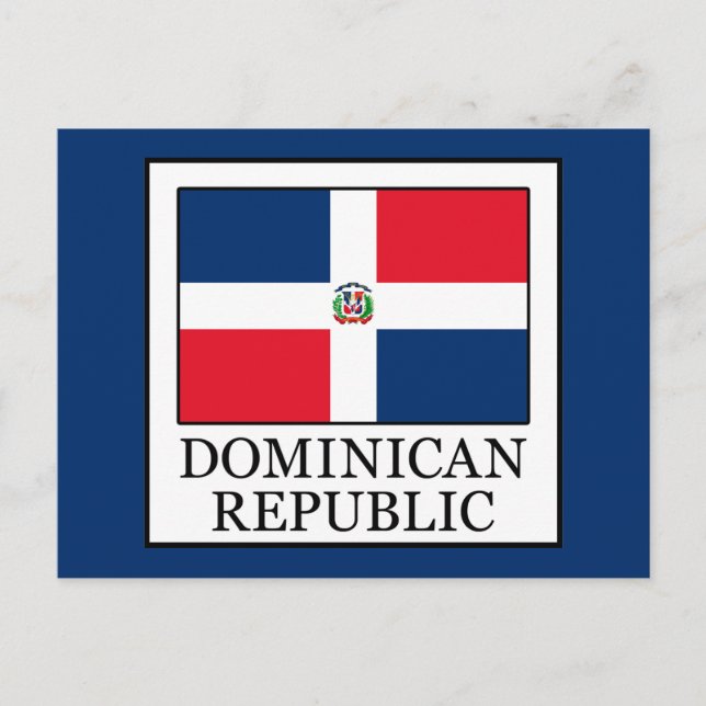 Cartão Postal República Dominicana (Frente)