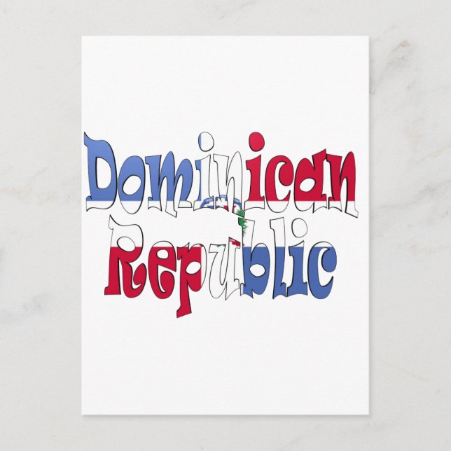 Cartão Postal República Dominicana (Frente)