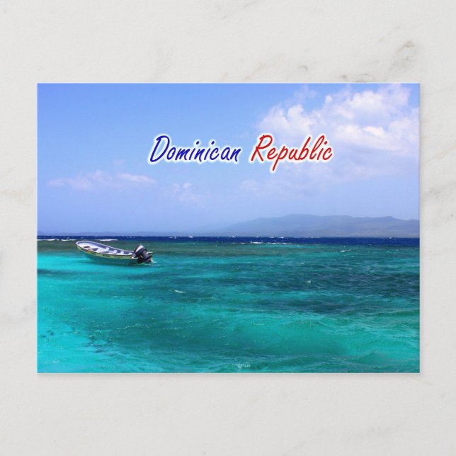 Cartão Postal República Dominicana (Frente)