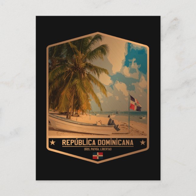 Cartão Postal República Dominicana (Frente)