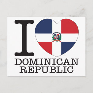 Cartão Postal República Dominicana Love v2