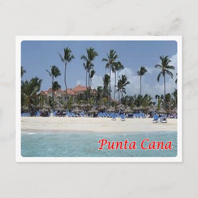 Cartão Postal República Dominicana - Punta Cana - (Frente)