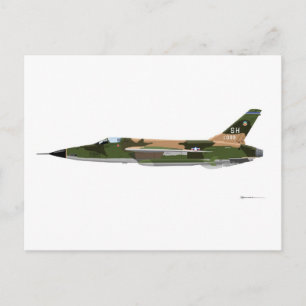 Cartão Postal República F-105 Thunderhead