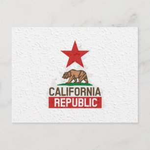 Cartão Postal República Molhada da Califórnia