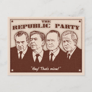 Cartão Postal República Parte