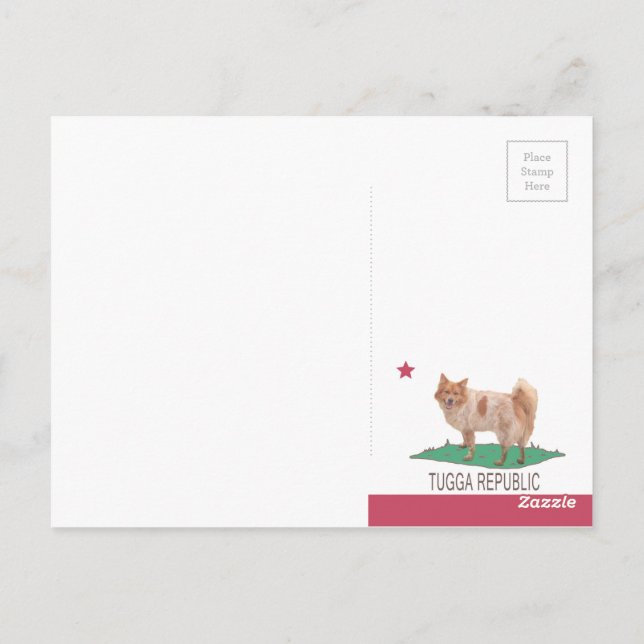 CARTÃO POSTAL REPÚBLICA TUGGA (Verso)