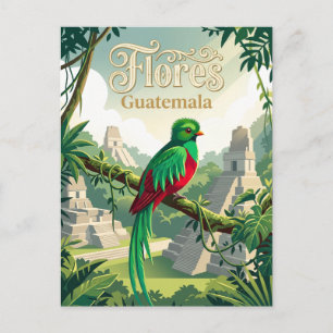 Cartão Postal Reserva da Biosfera Maya Guatemala