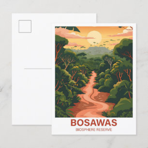 Cartão Postal Reserva da Biosfera na Nicarágua Viagem