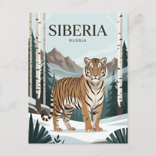 Cartão Postal Reserva da Biosfera Sikhote-Alin Rússia