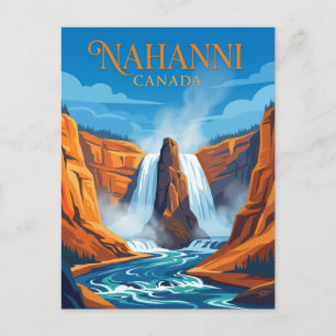 Cartão Postal Reserva do Parque Nacional Nahanni Canadá