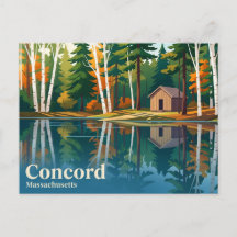 Reserva Estadual de Walden Pond EUA