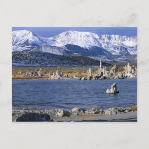 CARTÃO POSTAL RESERVA NATURAL DO ESTADO DE MONO LAKE TUFA,