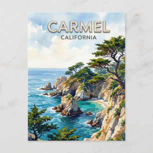 Cartão Postal Reserva Natural Estadual Point Lobos Carmel