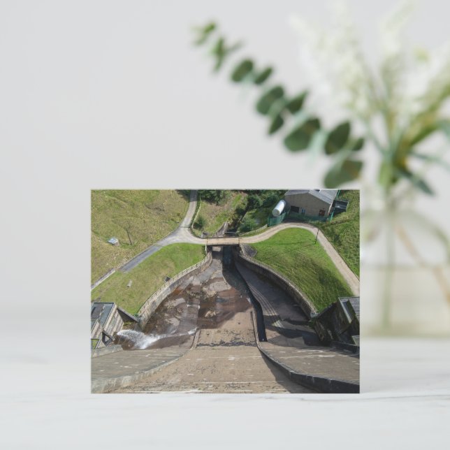 Cartão Postal Reservatório de Baitings (Em pé/Frente)