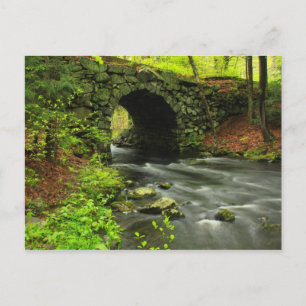 Cartão Postal Reservatório de Quabbin da Ponte Keystone