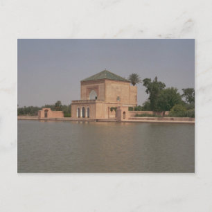 Cartão Postal Reservatório, Marraquexe, Marrocos, África